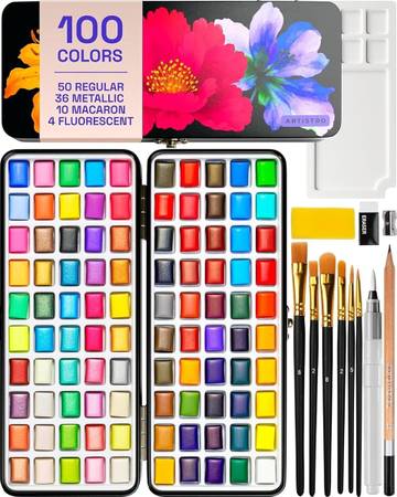 A. Gallo Handmade Watercolors Signature Set