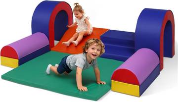 Kinder King 10-Piece Soft Climbing Toys for Toddlers