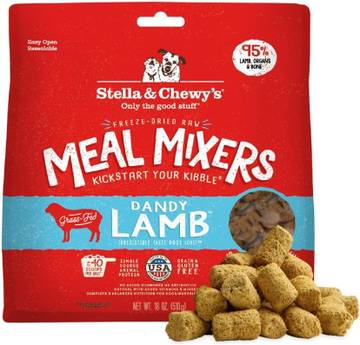 Freeze-Dried Raw Lamb Meal Mixers Dog Food Topper