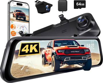 WOLFBOX G850 PRO 4K Mirror Dash Cam
