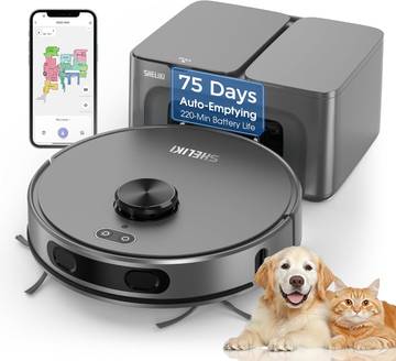 Deluxe+ A420M Robotic Vacuum Cleaner with Lidar Navigation