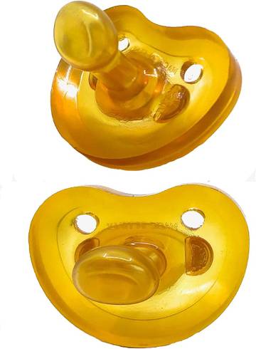 Natural Rubber Soother - Orthodontic Large
