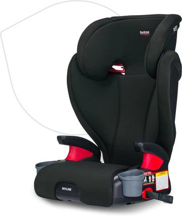 Britax Skyline 2-Stage Belt-Positioning Booster Car Seat, Dusk