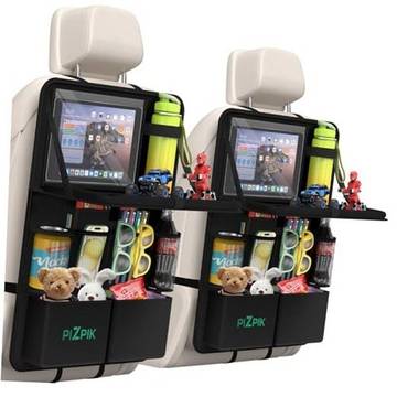 SunnyBaby Life Backseat Car Organizer for Kids – with Tablet Holder & Snack Tray