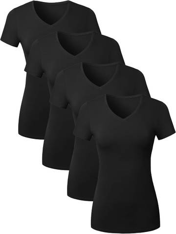 Organic Cotton V-Neck Tee