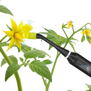 Plant Pollination Tool - USB Rechargeable Vibrating Pollinator for Greenhouse Crops