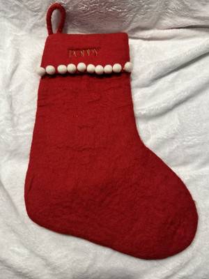Organic Cotton Holiday Stocking