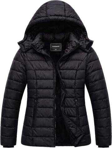 Women's EcoJack Warm Winter Puffer Jacket Lightweight
