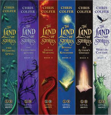 The Land of Stories Collection - Boxed Set (Bks 1-4): Wishing Fish; The Enchantress Returns; A Grimm Warning; Beyond the Kingdom (Land of Stories #1-4)