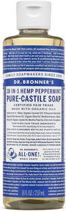 Dr. Bronner’s Pure-Castile Liquid Soap (Peppermint)