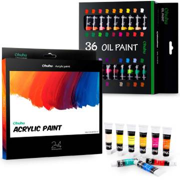 Bok huile Acrylique ultiMATE Gelac 60 Tubes de 60ml