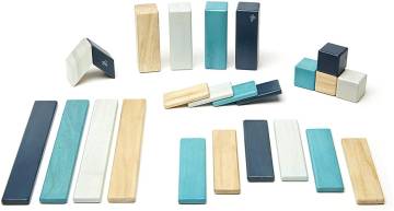 Tegu 24-Piece Magnetic Wooden Block Set