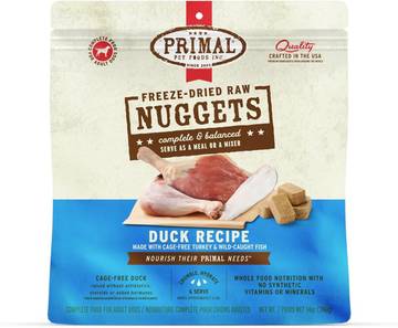 Small Batch Pets Freeze-Dried Raw Duck Recipe Dog Food