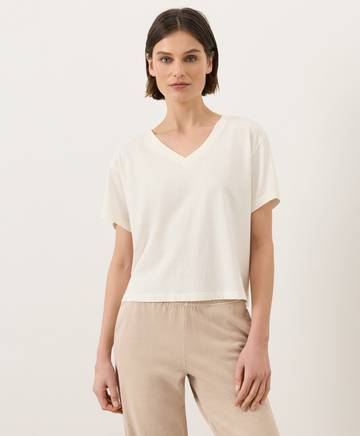 Classic Organic Cotton V-Neck Tee