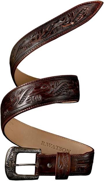 Watson & Wolfe Reversible Vegan Leather Belt