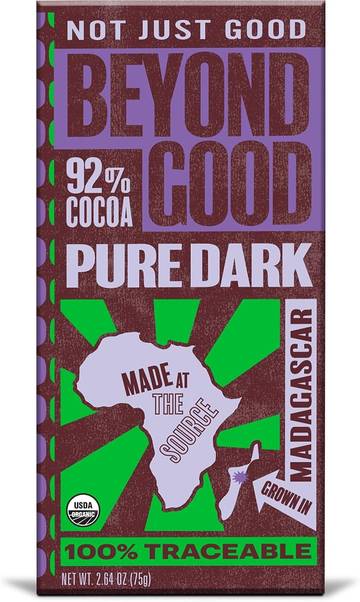 Organic Ethically Sourced Dark Chocolate Bar