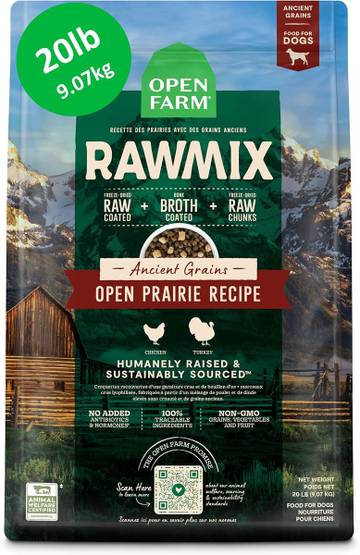 Open Farm RawMix Ancient Grains Dry Dog Food, Neighborhood Blend