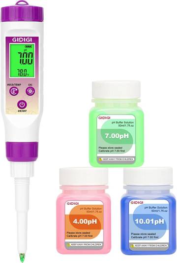 pH Meter for Food Fermentation, Spear pH Probe for Canning Salsa