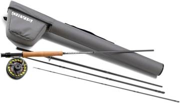 Clearwater Outdoors Q140 4-Piece Fly Rod Outfit