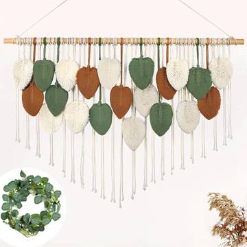 Handmade Macrame Wall Hanging Boho Tapestry