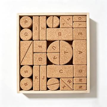 Natural Cork Building Blocks (Essential Set)